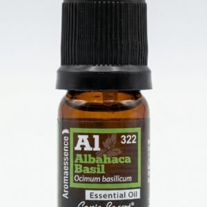 Aceite Esencial Puro de Albahaca – Ocimum basilicum (5 ml)