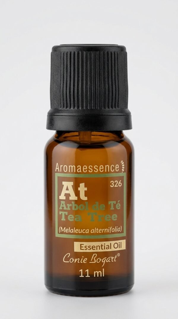 Aceite Esencial Puro de Árbol de Té – Melaleuca alternifolia (11 ml)