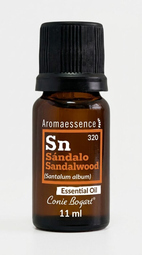 Aceite Esencial de Sándalo al 10% – Santalum album (11 ml)