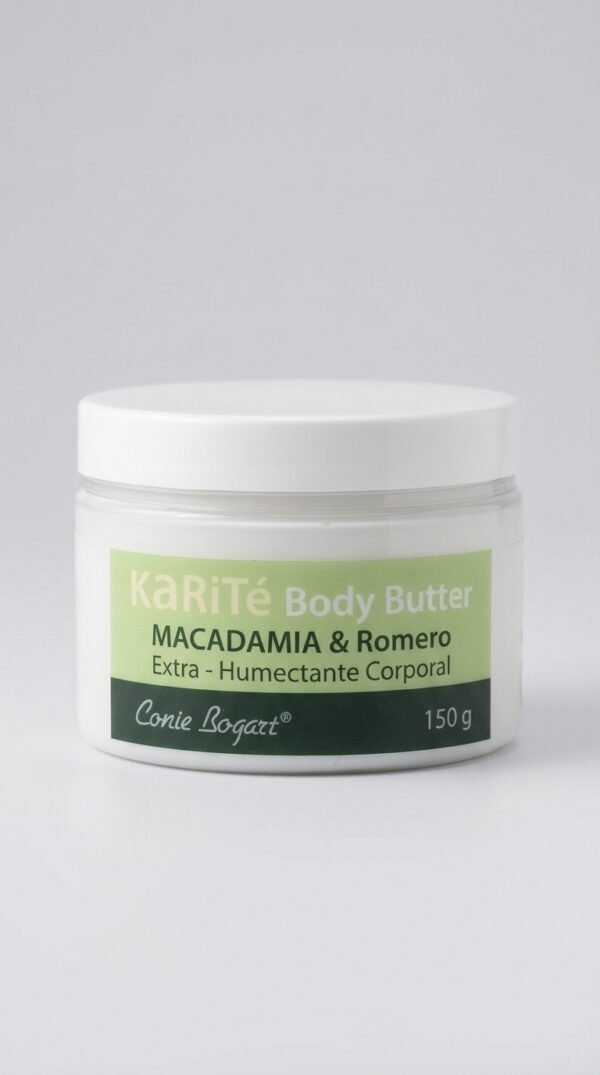 Karité Body Butter – Romero y Macadamia (150 g)