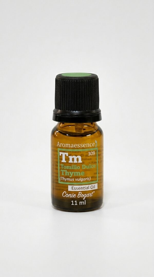 Aceite Esencial Puro de Tomillo Dulce – Thymus vulgaris (11 ml)