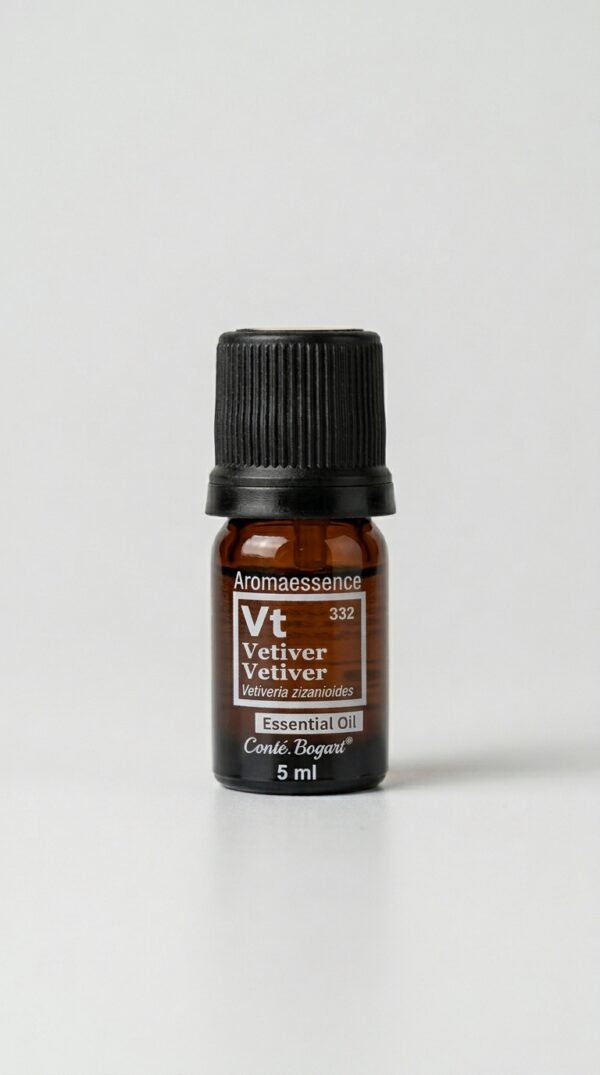 Aceite Esencial Puro de Vetiver – Vetiveria zizanioides (5 ml)