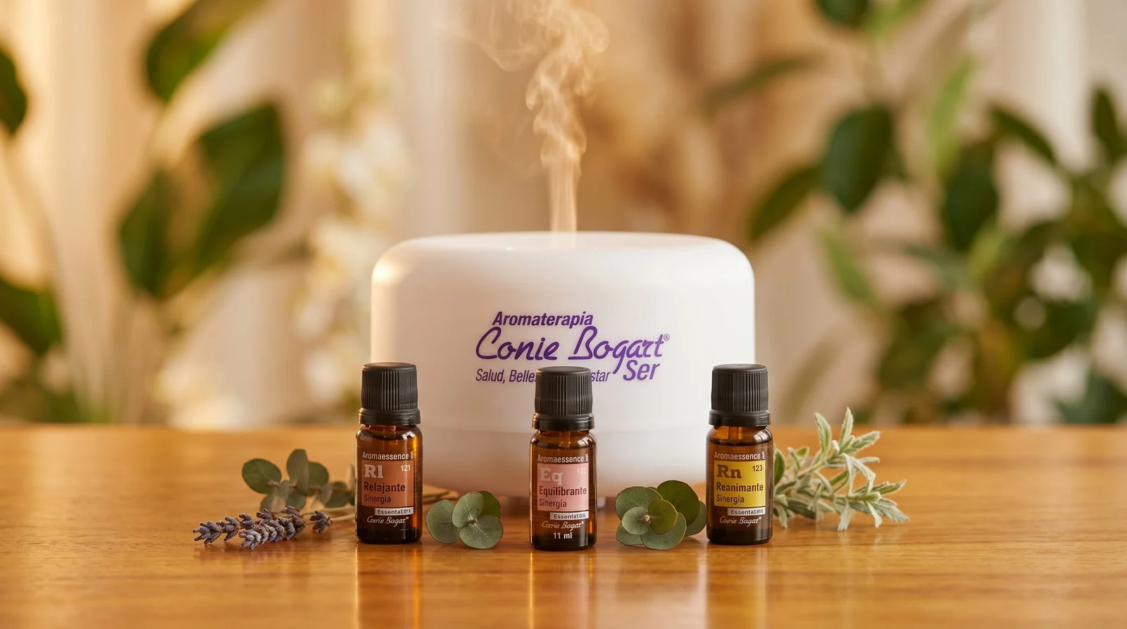 Sinergias de aceites esenciales Conie Bogart