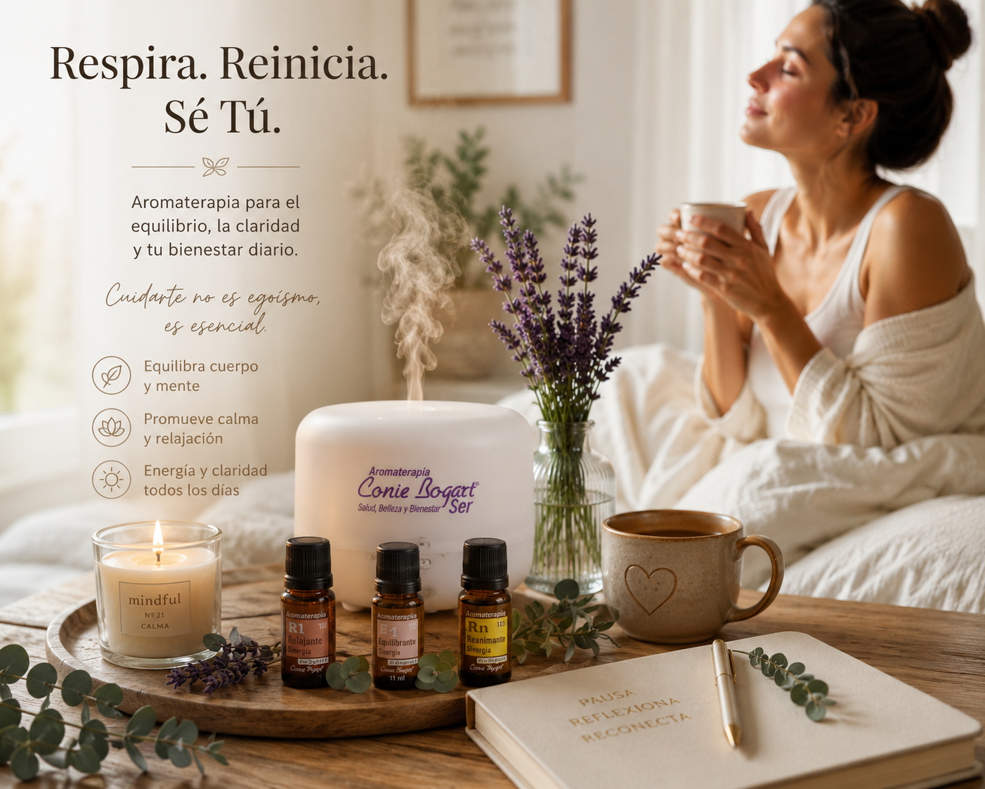 Membresía Conie Bogart - Respira, Reinicia, Sé Tú